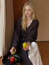 Cassia Plush Wrap Robe