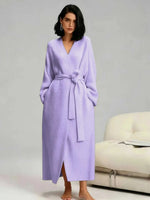 Cassia Plush Wrap Robe