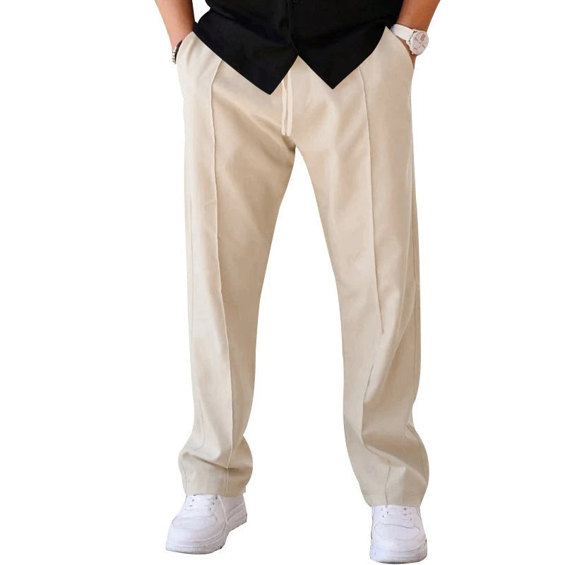 Drawstring Straight Leg Pant