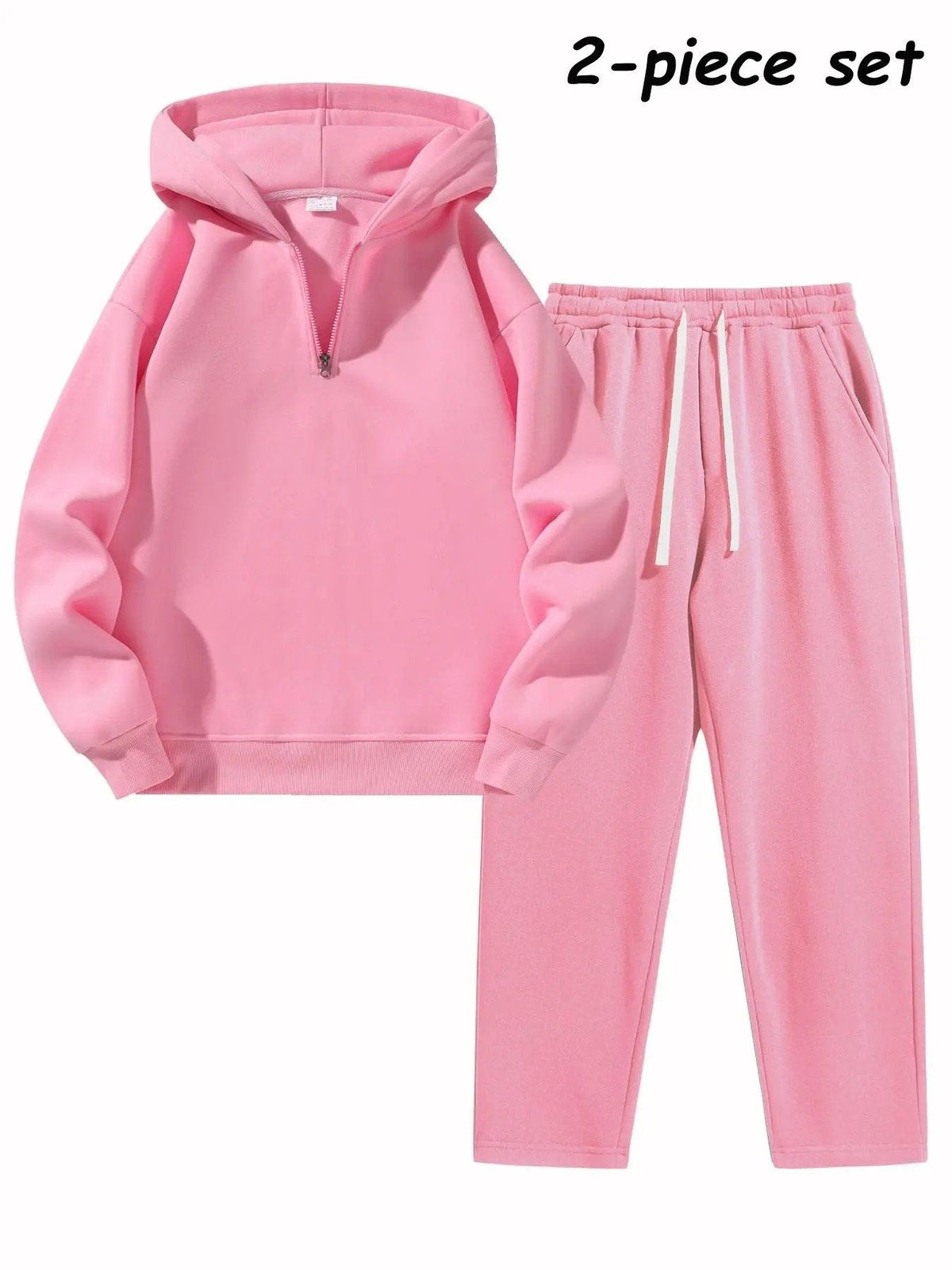⚡Hot Sales 50% OFF🔥Men's Plain Two-piece Casual Sporty Sweatsuit Set