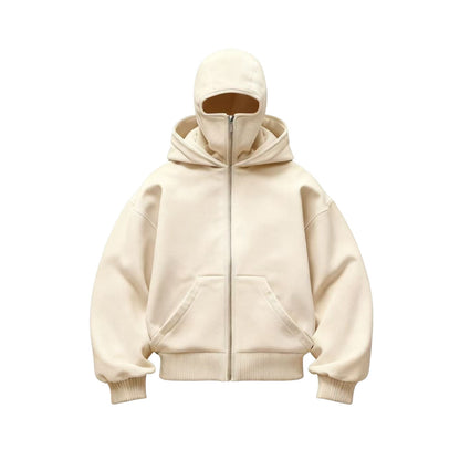 ZipShield Thermal Zip-Up Comfort Hoodie