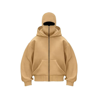 ZipShield Thermal Zip-Up Comfort Hoodie