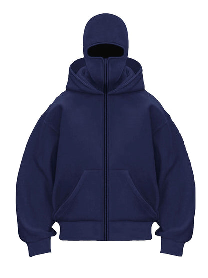 ZipShield Thermal Zip-Up Comfort Hoodie