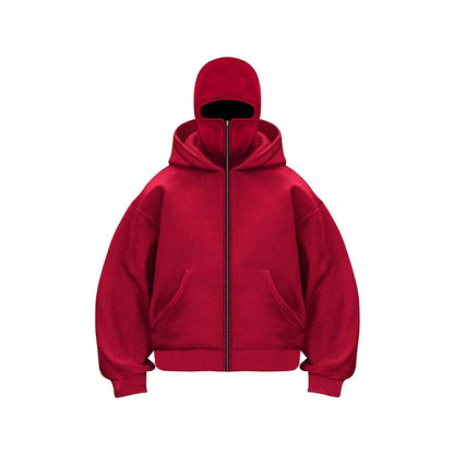 ZipShield Thermal Zip-Up Comfort Hoodie