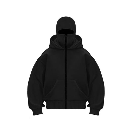 ZipShield Thermal Zip-Up Comfort Hoodie