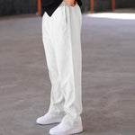 Drawstring Straight Leg Pant