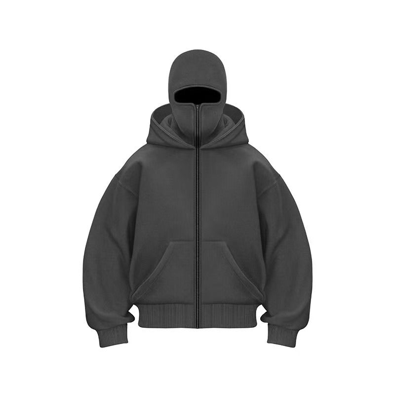 ZipShield Thermal Zip-Up Comfort Hoodie