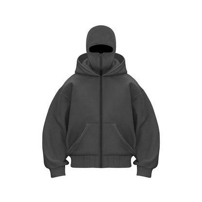 ZipShield Thermal Zip-Up Comfort Hoodie