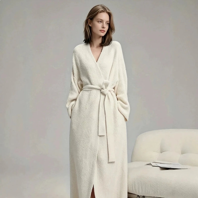 Cassia Plush Wrap Robe